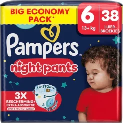 Pampers Night Pants Maat 6 Luierbroekjes