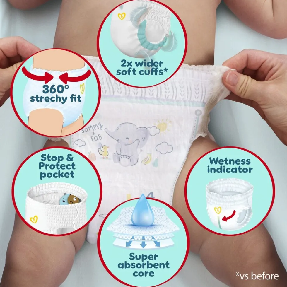 Pampers Premium Protection Pants Maat 4 Luierbroekjes