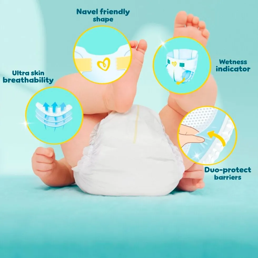 Pampers Premium Protection Maat 0 Luiers