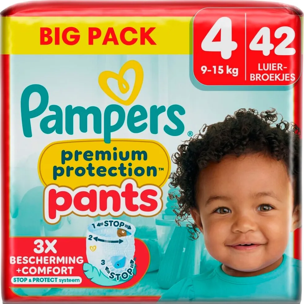 Pampers Premium Protection Pants Maat 4 Luierbroekjes