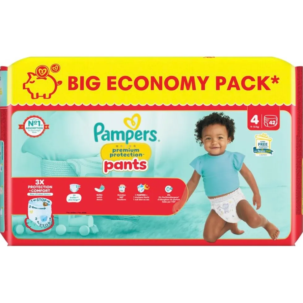 Pampers Premium Protection Pants Maat 4 Luierbroekjes