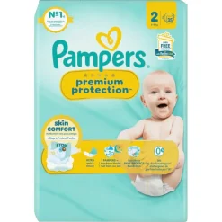 Pampers Premium Protection Maat 2 Luiers