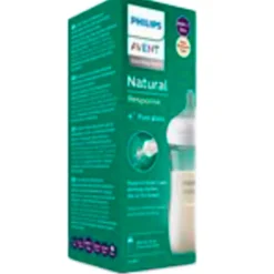 Philips Avent Natural Response Fles Glas 240ml – Flow 3 – BPS vrij- 1 fles