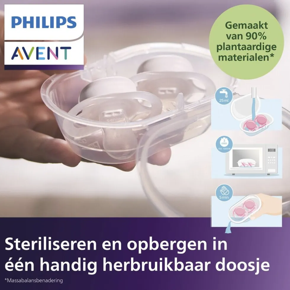 Philips Avent Soother Air 18M+ SCF349/58 fopspeen