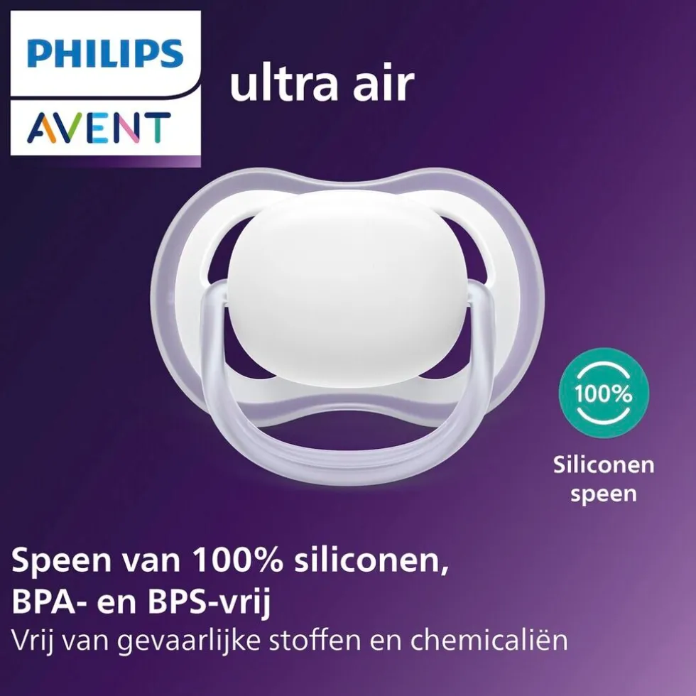 Philips Avent Soother Air 18M+ SCF349/58 fopspeen