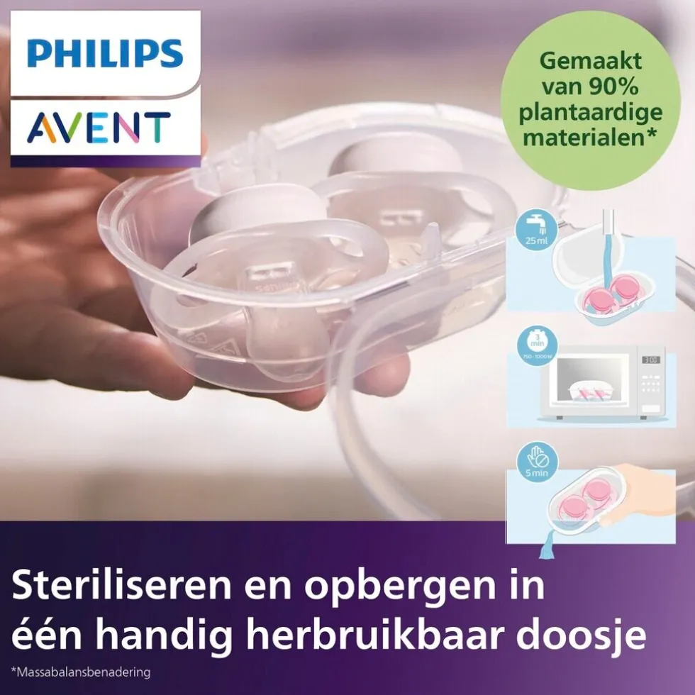 Philips Avent Soother Air 6-18M SCF087/13 fopspeen