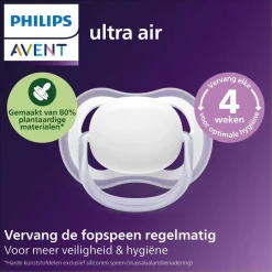 Philips Avent Soother Air 6-18M SCF087/17 fopspeen