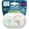 Philips Avent Soother Ultra Air 0-6M SCF376/24 Nighttime Fopspeen