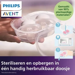 Philips Avent Soother Ultra Air 0-6M SCF376/24 Nighttime Fopspeen