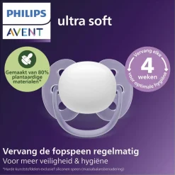Philips Avent Ultra Soft SCF091/44 Fopspeen