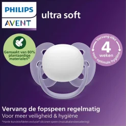 Philips Avent Ultra Soft SCF091/38 Fopspeen