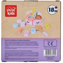 Playing Kids Unicorn Verjaardagstaart