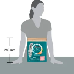 Purina One Adult Rijk aan Zalm Kattenvoer