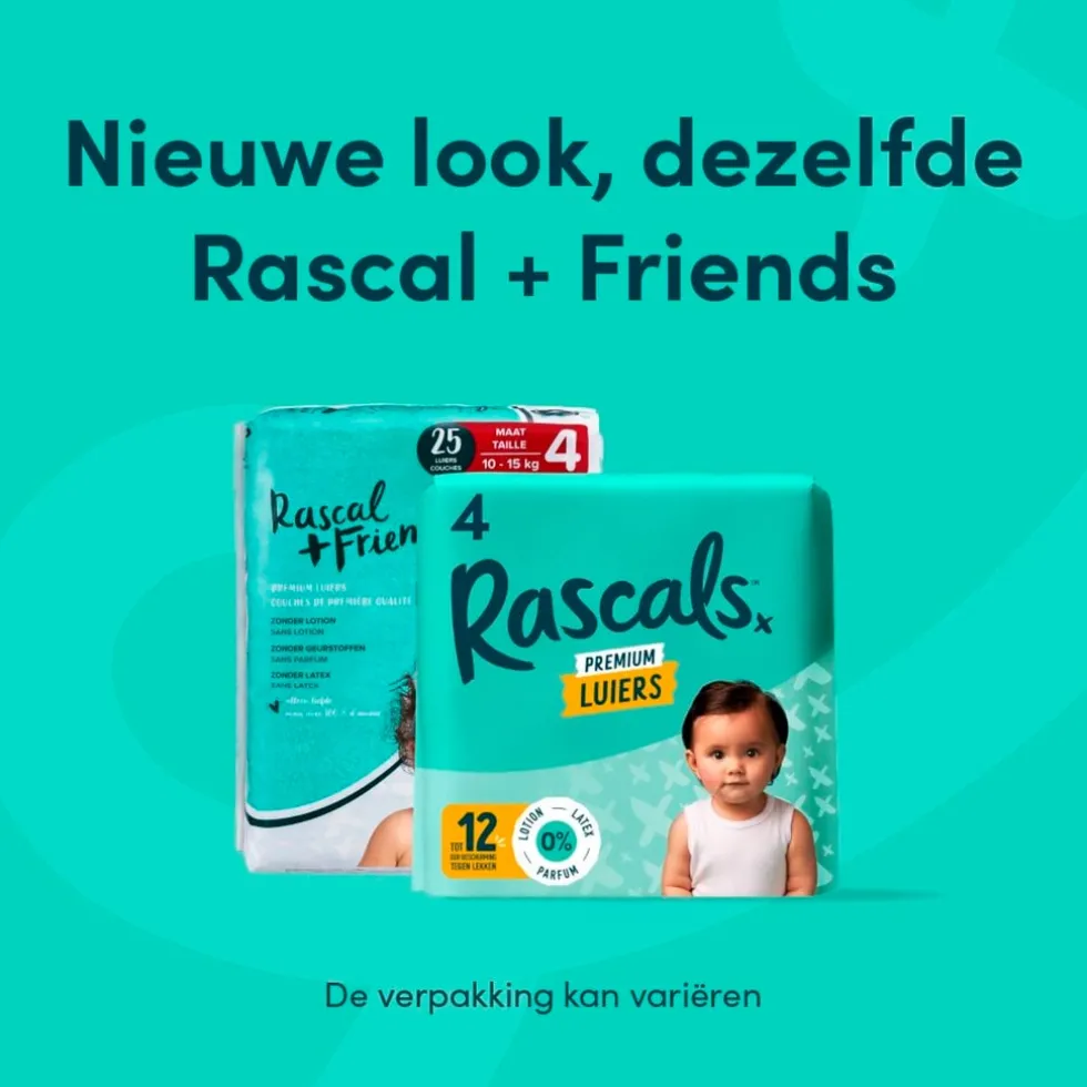 Rascal + Friends Maat 4 Premium Luiers