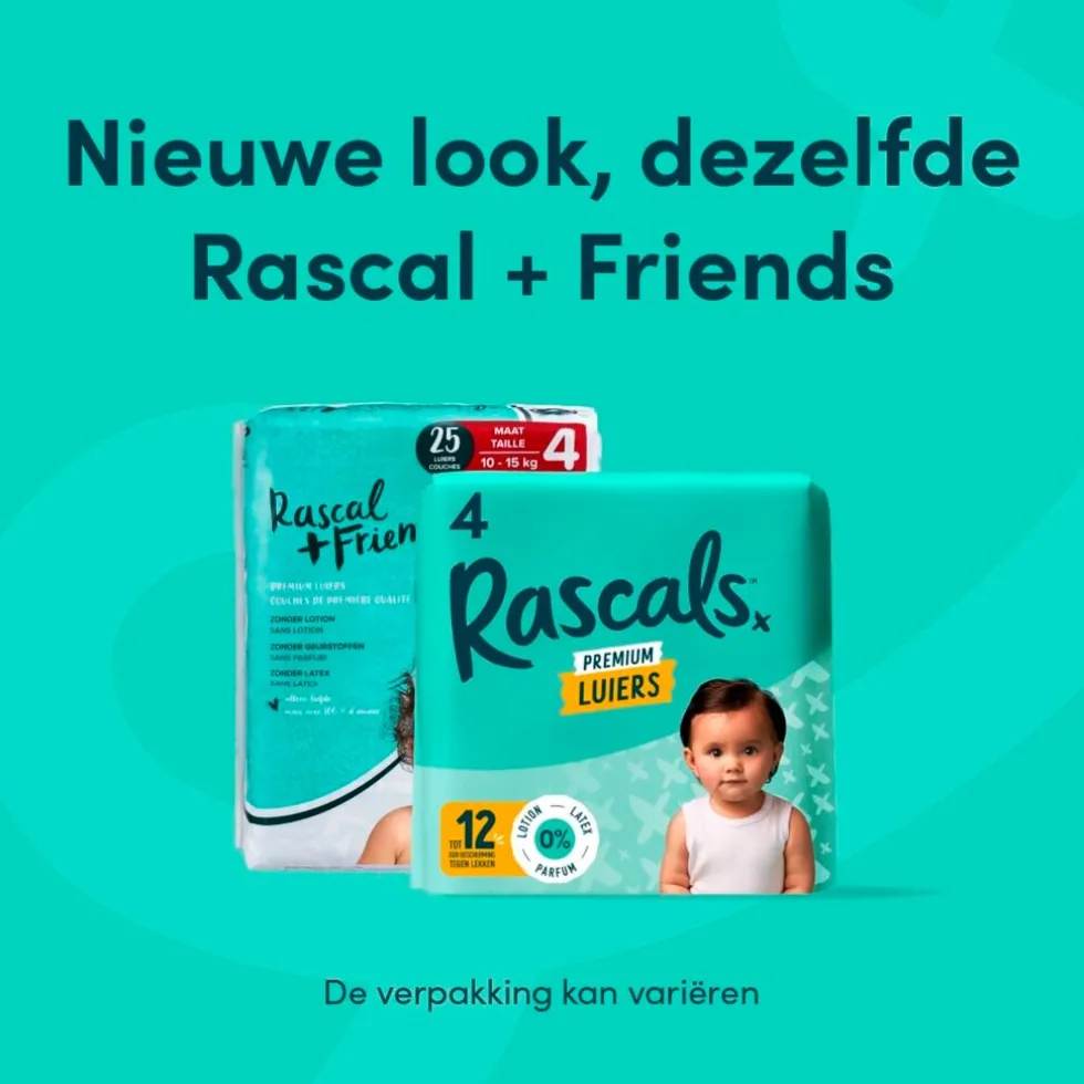 Rascals Maat 7 Premium Luiers