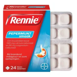 Rennie Pepermunt Kauwtabletten