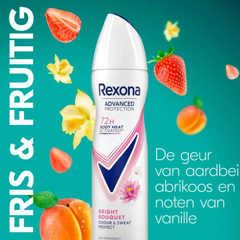 Rexona Advanced Protection Bright Bouquet 72H Antitranspirant Spray