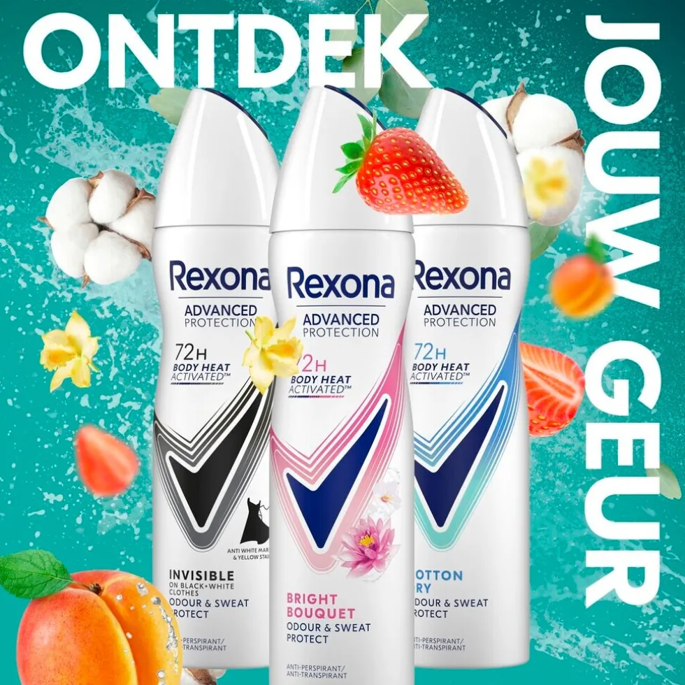 Rexona Advanced Protection Bright Bouquet 72H Antitranspirant Spray