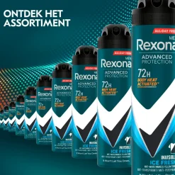 Rexona Men Advanced Protection Invisible Ice Antitranspirant Spray
