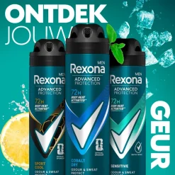 Rexona Men Advanced Protection Cobalt Dry Antitranspirant Spray