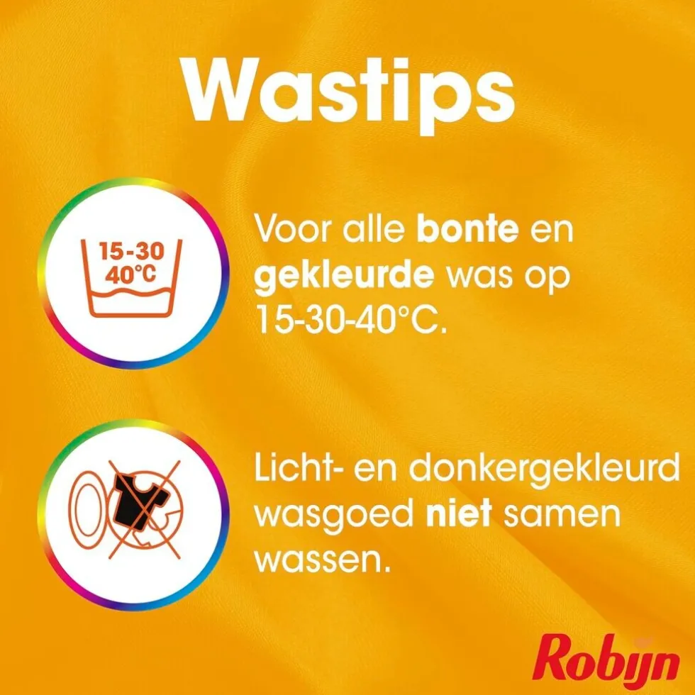 Robijn Color Wasmiddeldoekjes