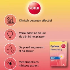 Roter Cysticare Tabletten