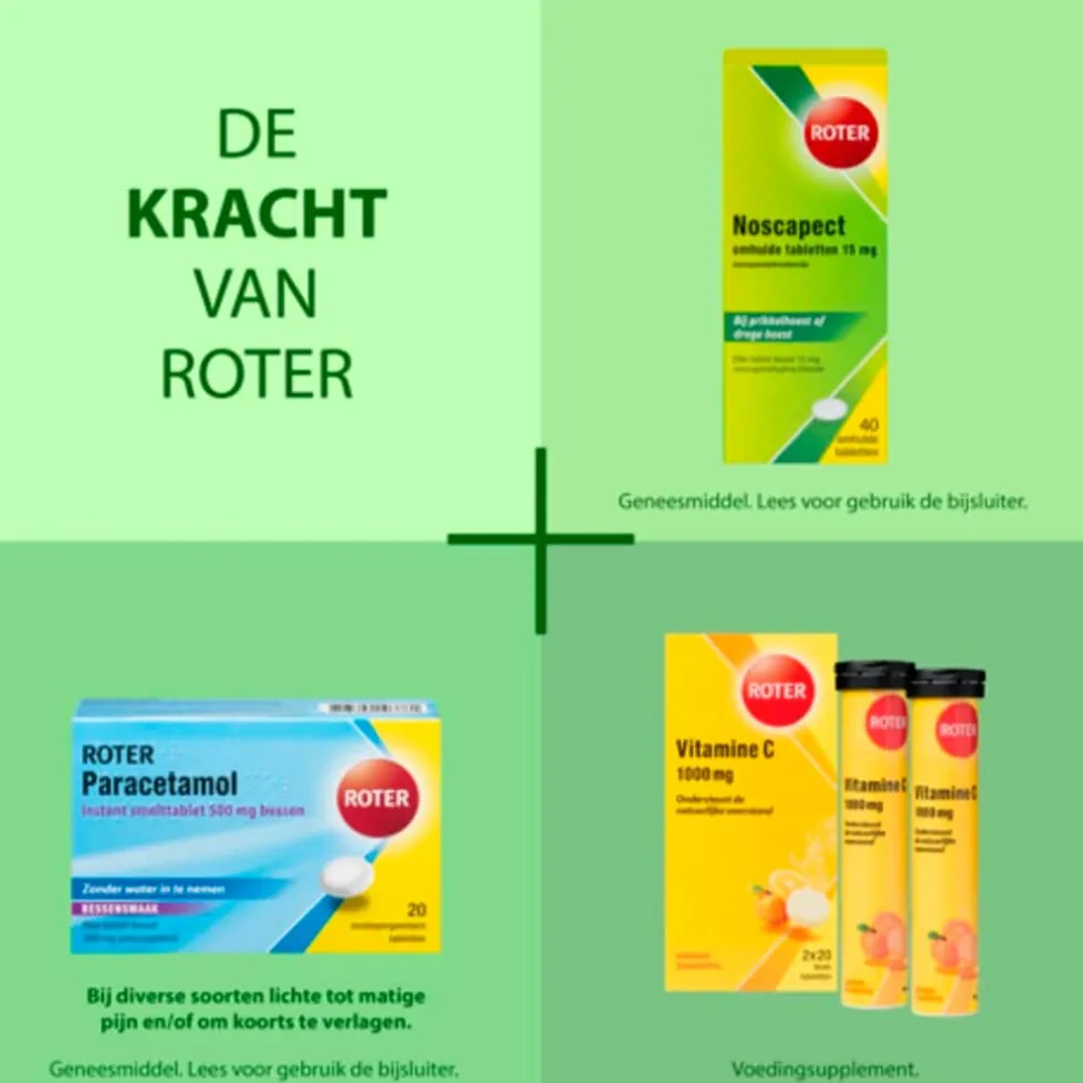 Roter Noscapect Tabletten