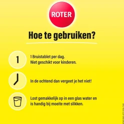 Roter Vitamine C 1000 mg Citroen Bruistabletten