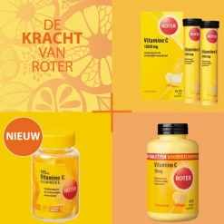 Roter Vitamine C 1000 mg Citroen Bruistabletten