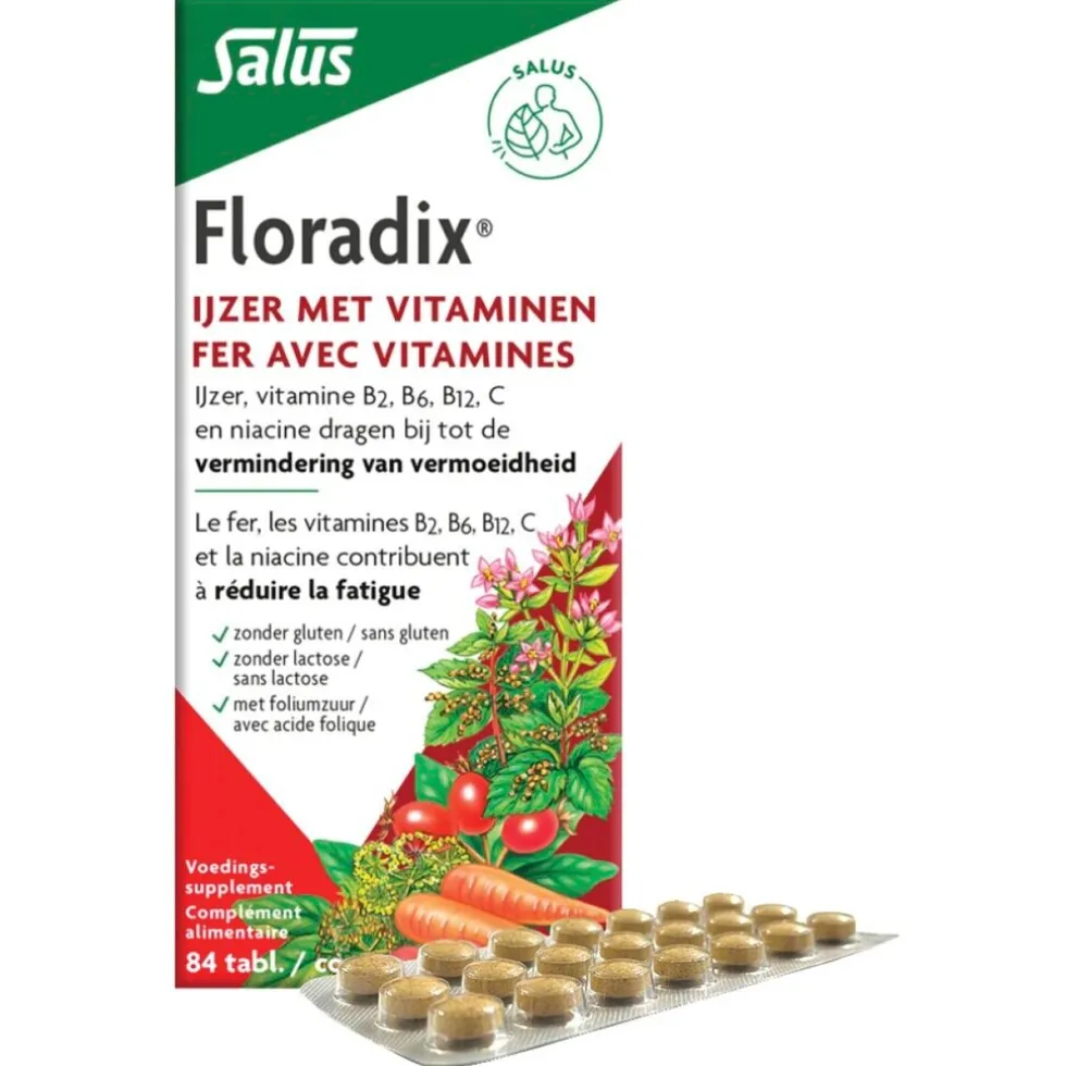 Salus Floradix Ijzer Tabletten