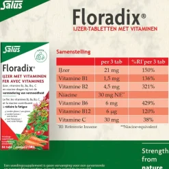 Salus Floradix Ijzer Tabletten