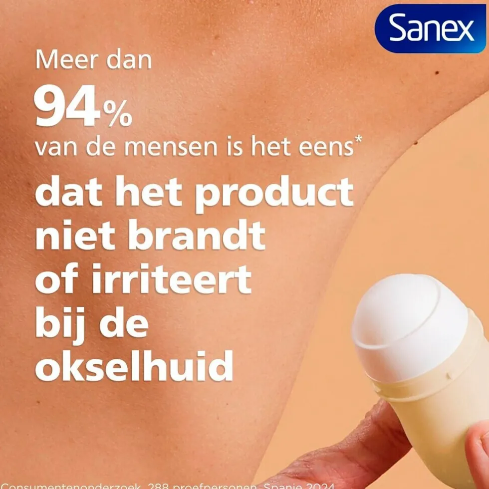 Sanex Derma Care+ Sensitive 72h Antitranspirant Deodorant Roller