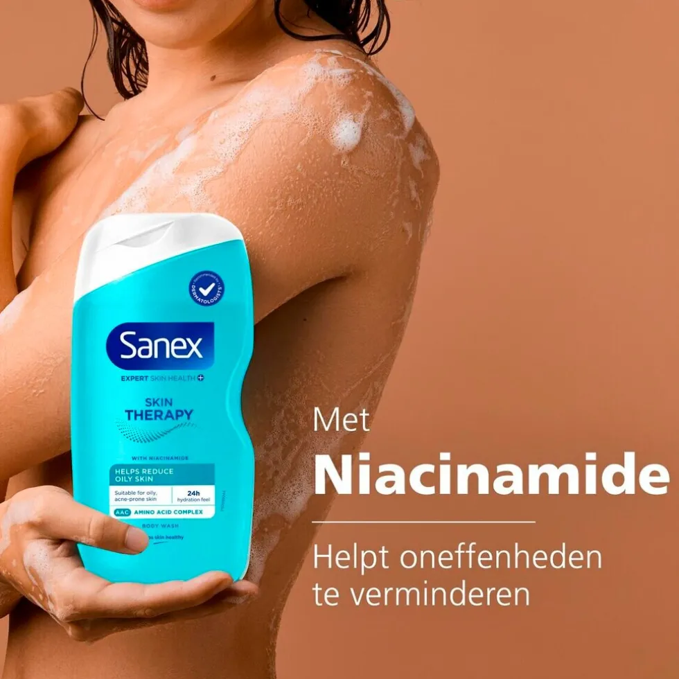 Sanex Expert Skin Health+ Skin Therapy Vette Huid Douchegel