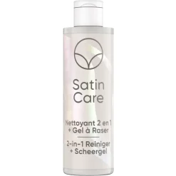 Satin Care Huid & Schaamhaar 2-In-1 Reiniger en Scheergel