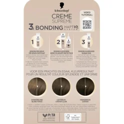 Schwarzkopf Creme Supreme 6-16 Cool Licht Asbruin Verzorgende Crèmekleuring