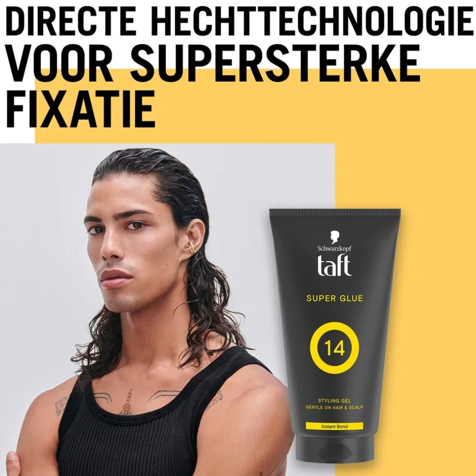Schwarzkopf Taft Super Glue Level 14 Haargel Tube