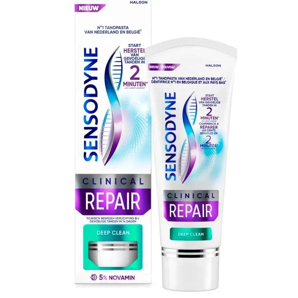 Sensodyne Clinical Repair Deep Clean Tandpasta