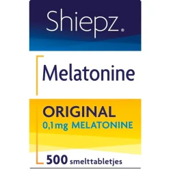 Shiepz Melatonine Original 0,1mg Smelttabletten