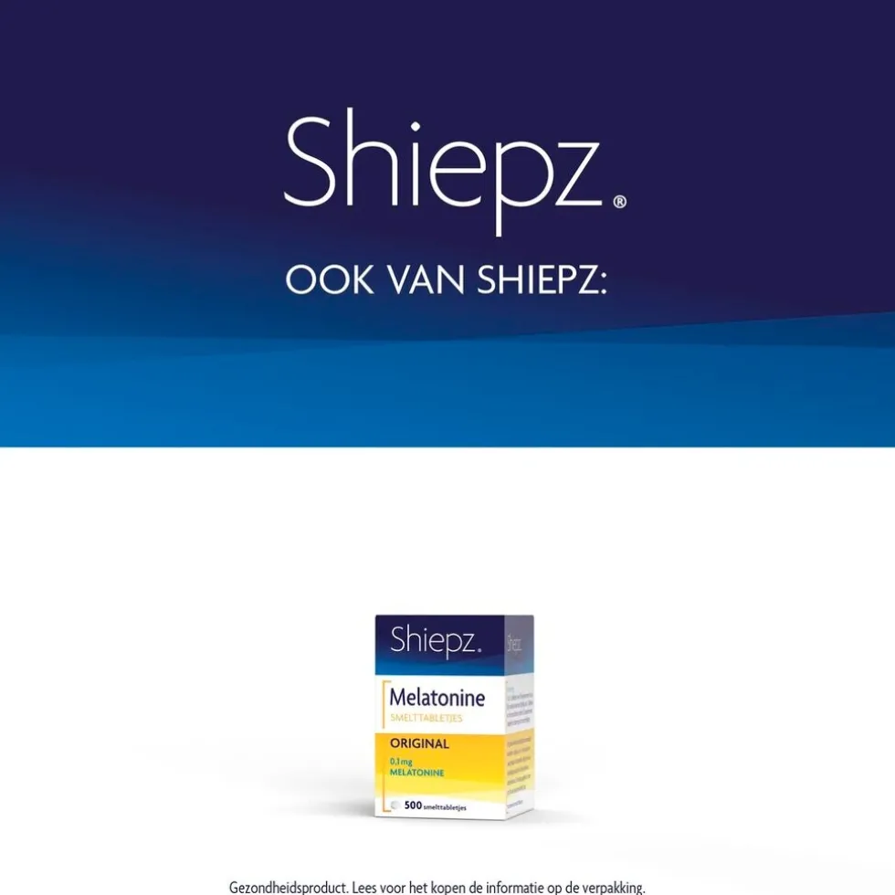 Shiepz Melatonine Time Release 0,1mg Tabletten