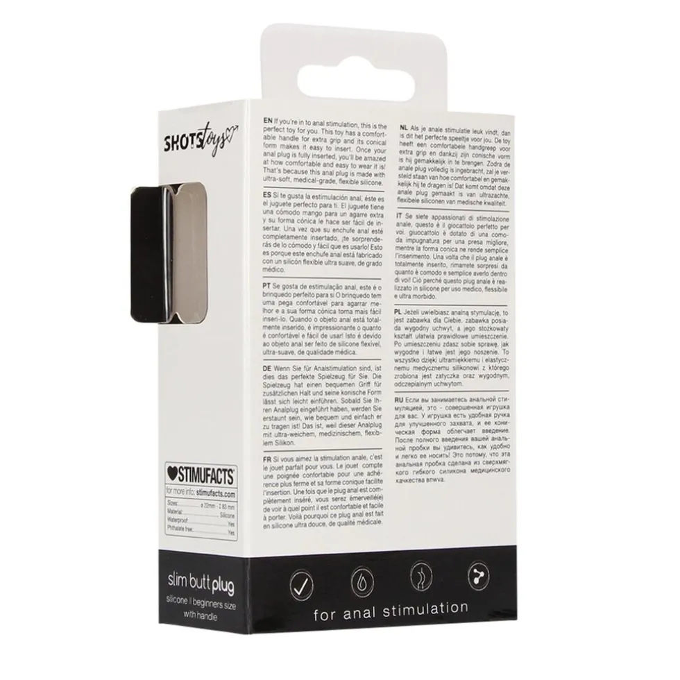 Shots Toys Slim Butt Plug