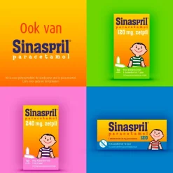 Sinaspril 120mg Vloeibaar Paracetamol