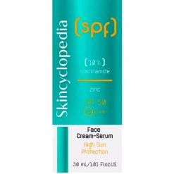 Skincyclopedia Niacinamide Zinc SPF50 Face Cream-Serum