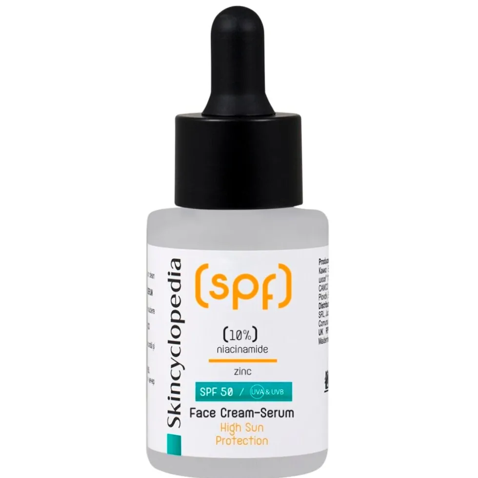 Skincyclopedia Niacinamide Zinc SPF50 Face Cream-Serum