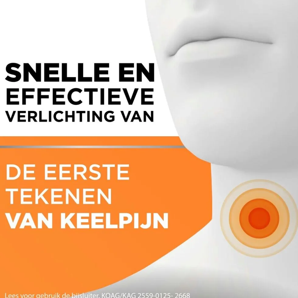 Strepsils Sinaasappel & Vitamine C Zuigtabletten
