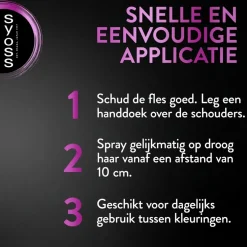 SYOSS Donker Bruin Uitgroeispray