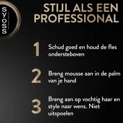 SYOSS Keratine Style Perfection Haarmousse