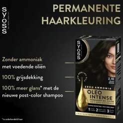 Syoss Oleo Intense 2-10 Bruinzwart Haarkleuring