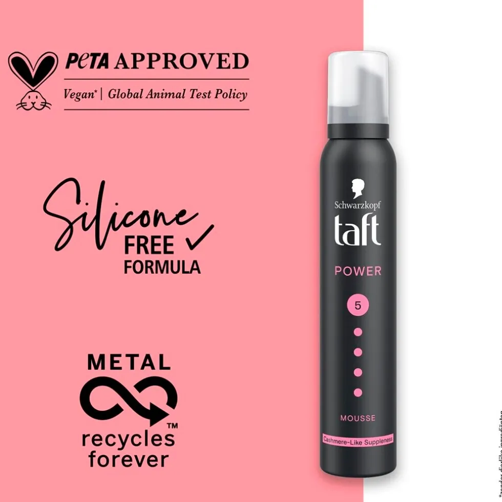 Taft Hold 5 Power Cashmere Mousse