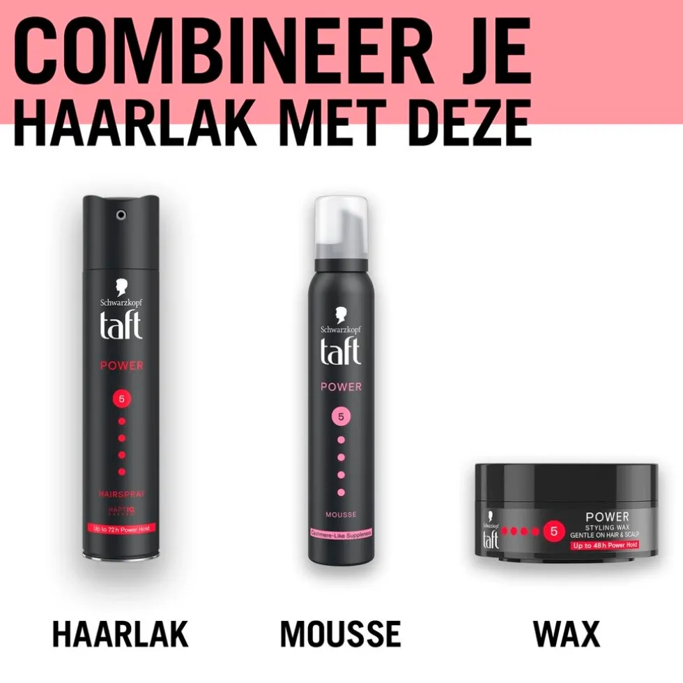 Taft Hold 5 Power Cashmere Mousse