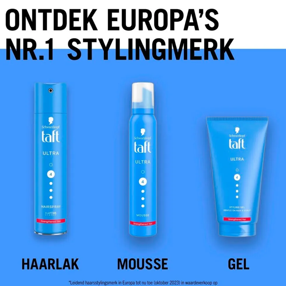 Taft Ultra Level 4 Haargel